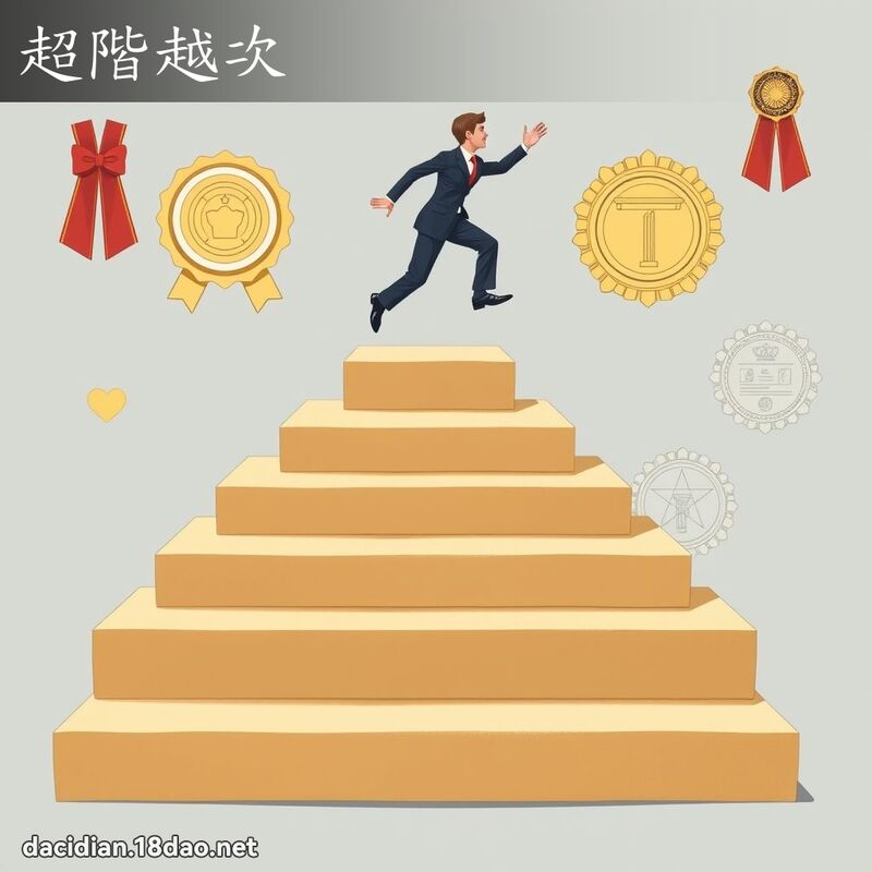 超階越次 - 國語大辭典配圖