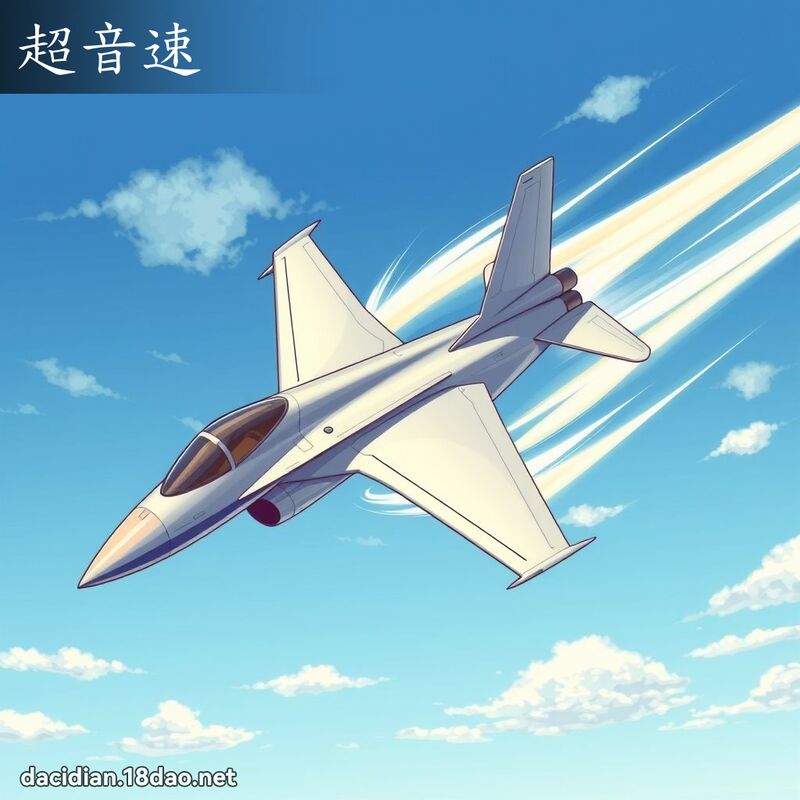 超音速 - 國語大辭典配圖