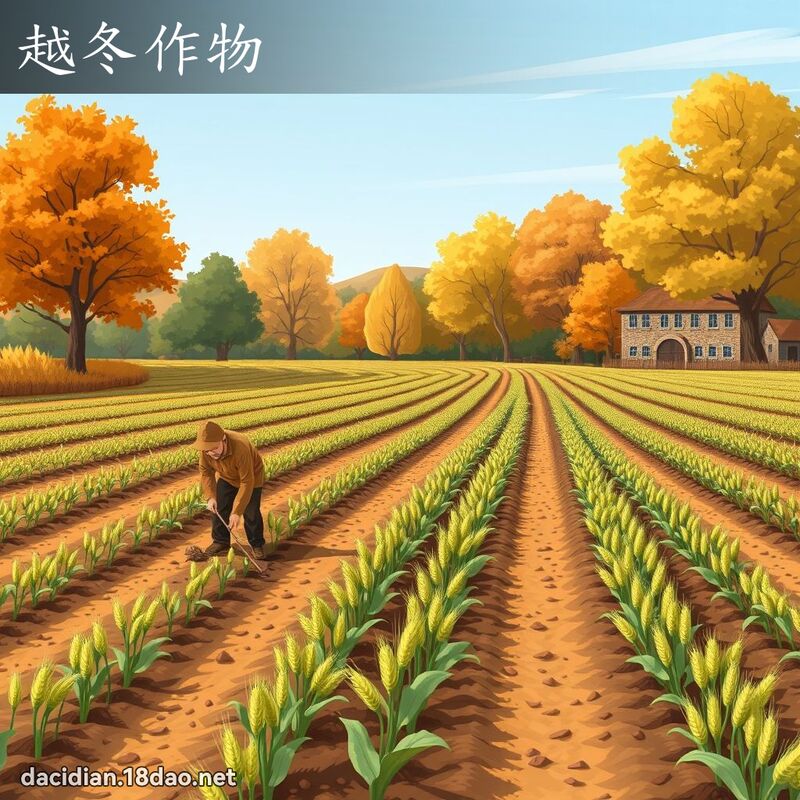 越冬作物 - 國語大辭典配圖