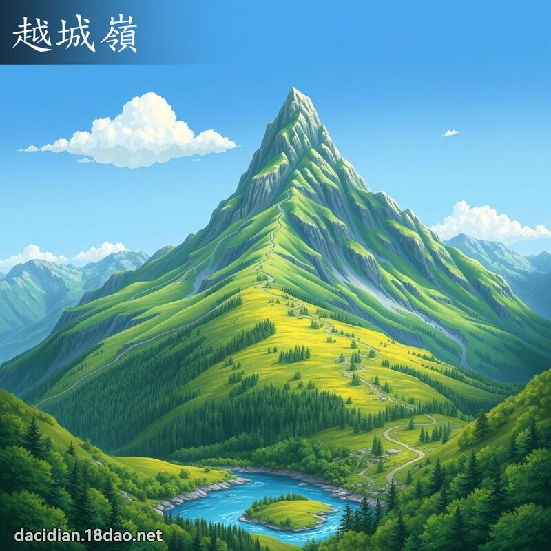 越城岭 - 国语大辞典配图