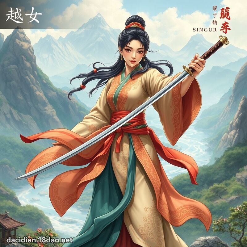 越女 - 國語大辭典配圖