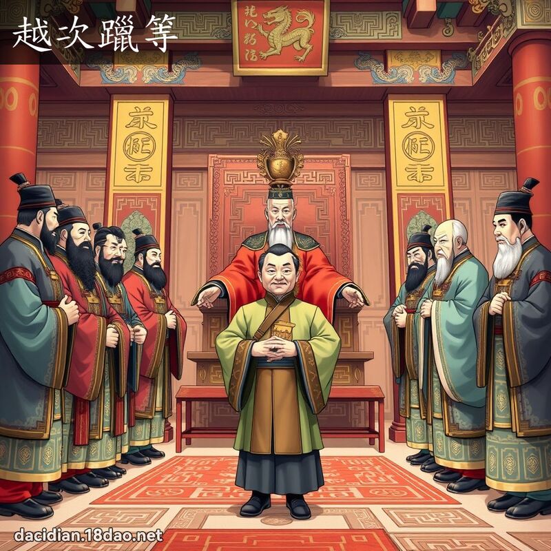 越次躐等 - 國語大辭典配圖