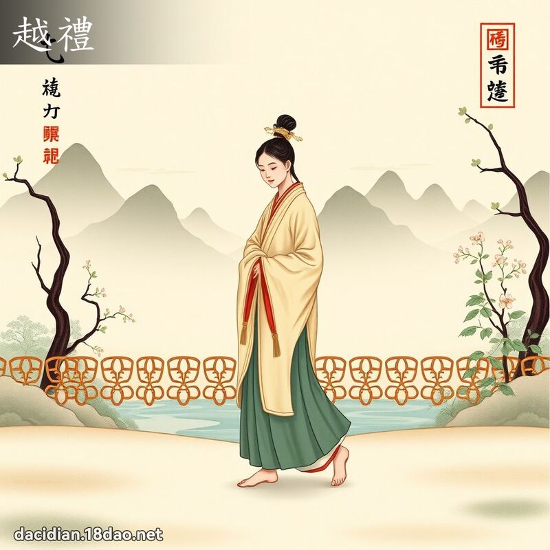 越禮 - 國語大辭典配圖