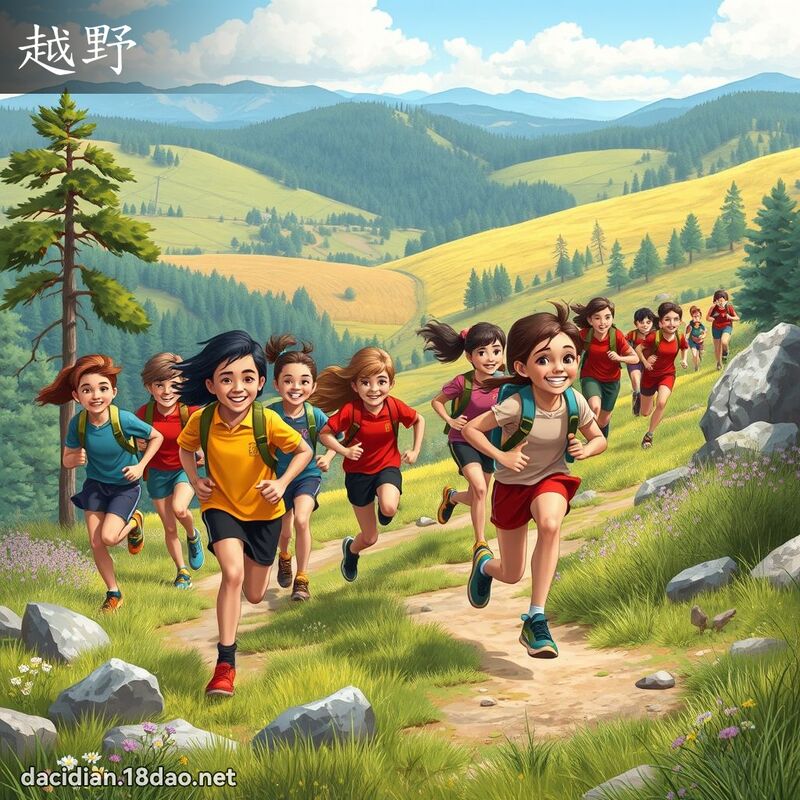 越野 - 國語大辭典配圖