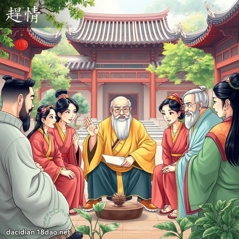 趕情 - 國語大辭典配圖