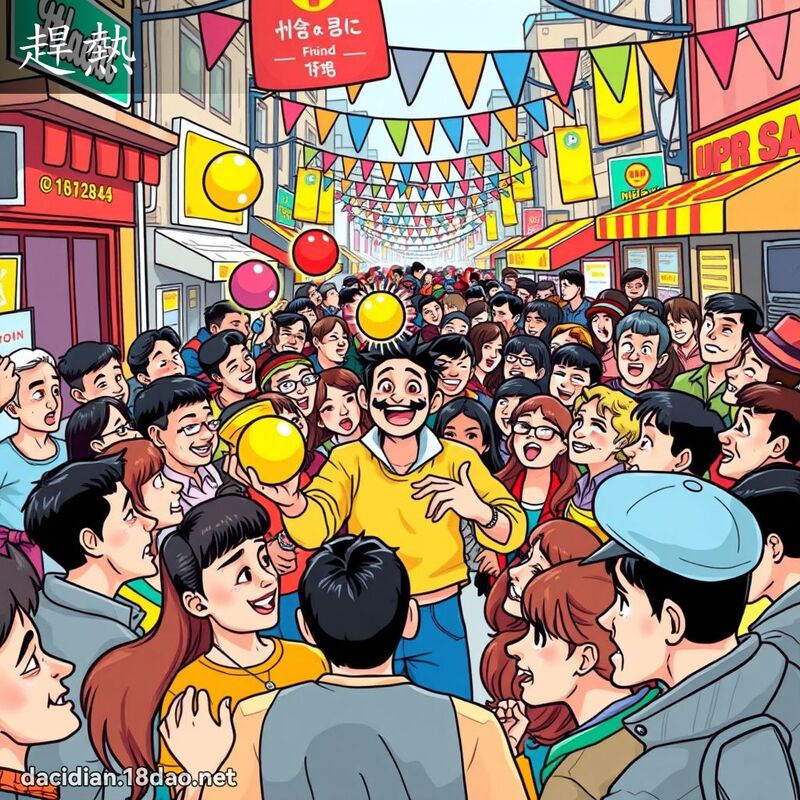 赶热 - 国语大辞典配图