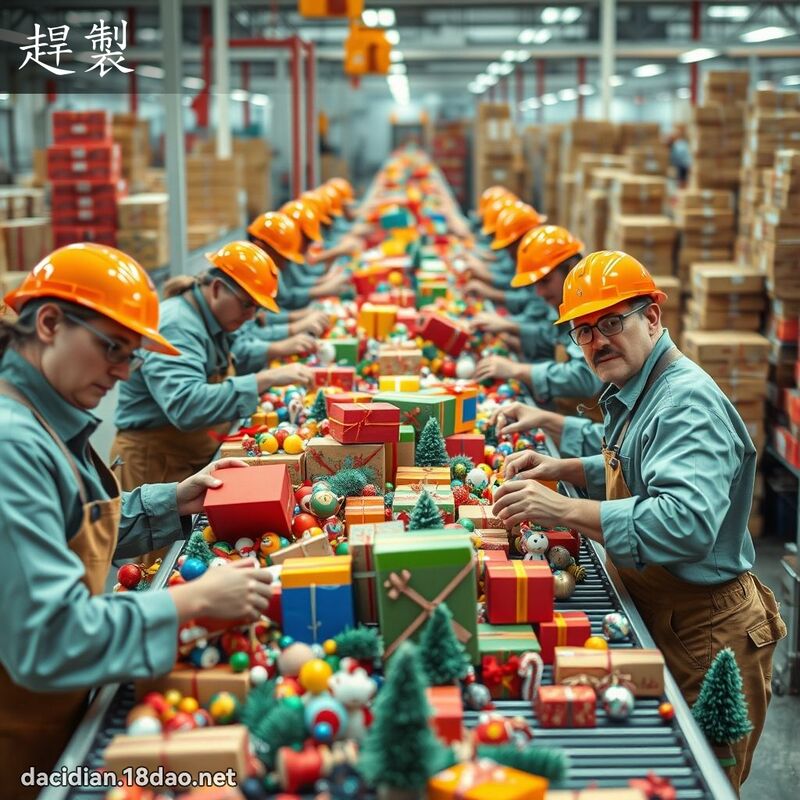 趕製 - 國語大辭典配圖