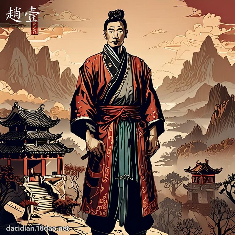 赵壹 - 国语大辞典配图
