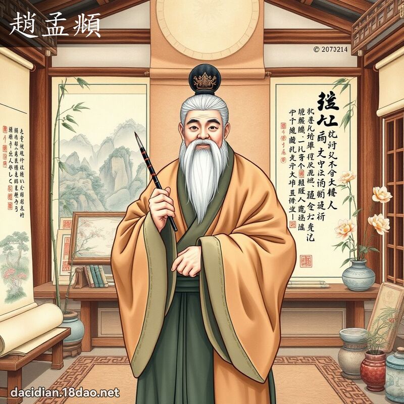 赵孟頫 - 国语大辞典配图