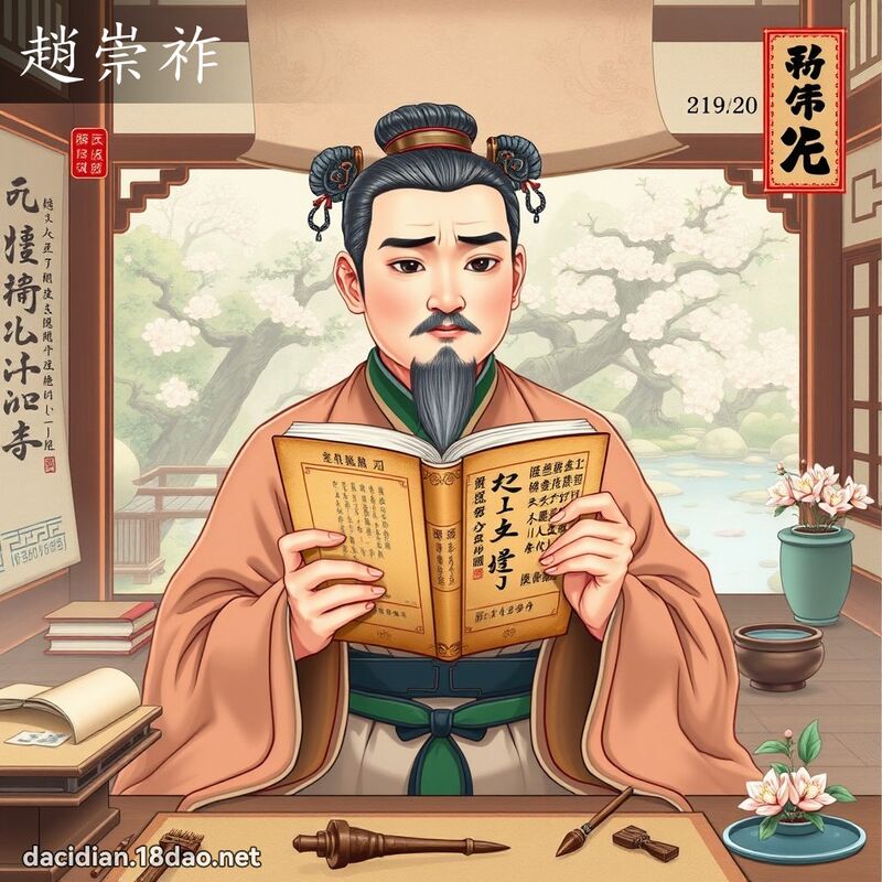 趙崇祚 - 國語大辭典配圖