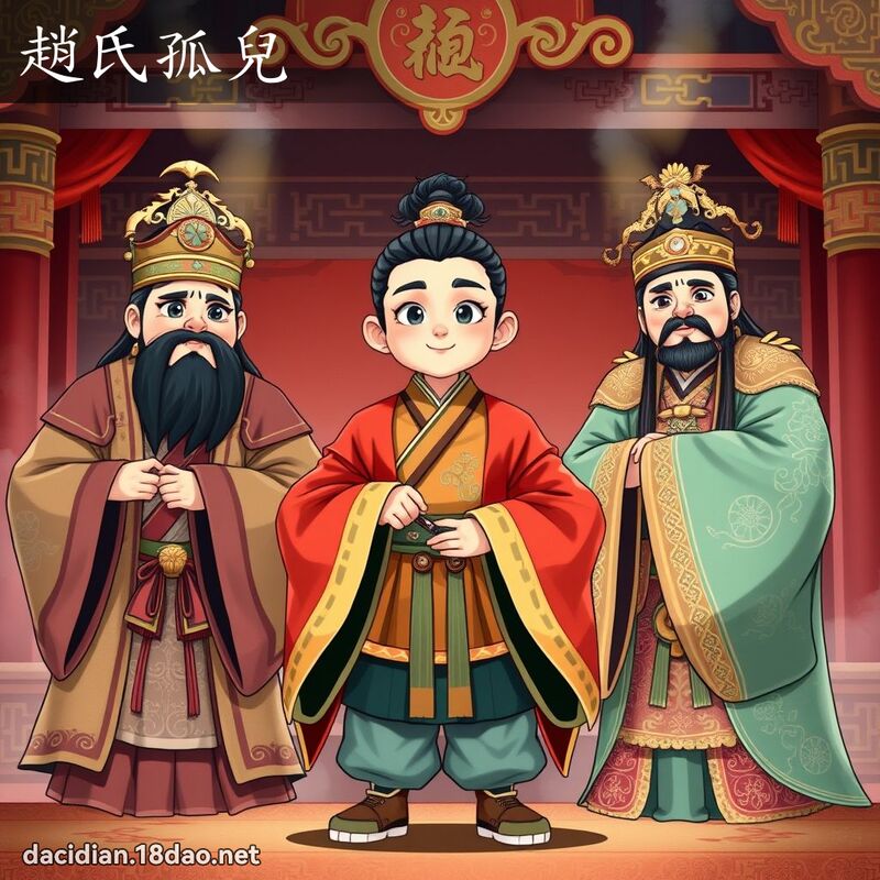 趙氏孤兒 - 國語大辭典配圖