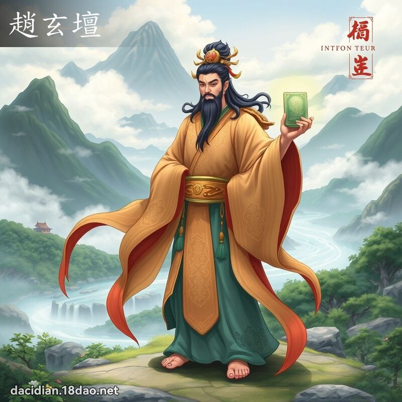 赵玄坛 - 国语大辞典配图