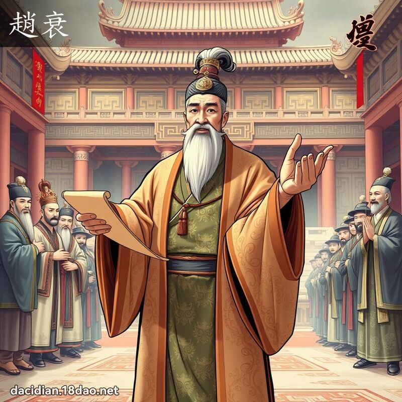 赵衰 - 国语大辞典配图