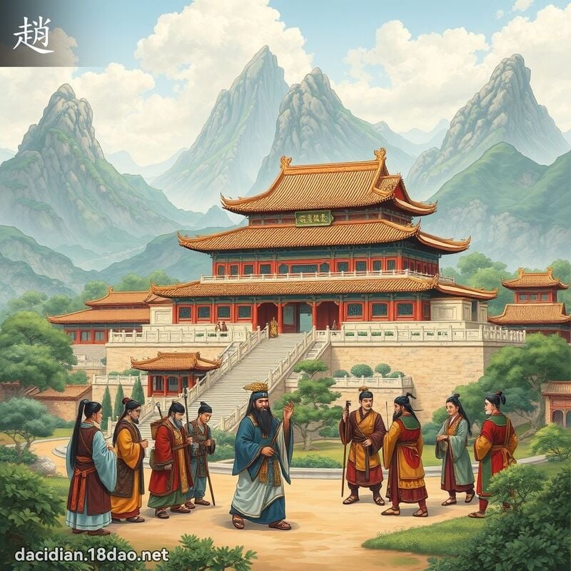 赵 - 国语大辞典配图