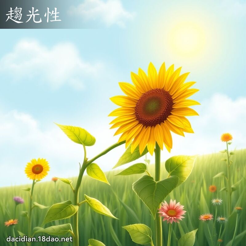 趨光性 - 國語大辭典配圖