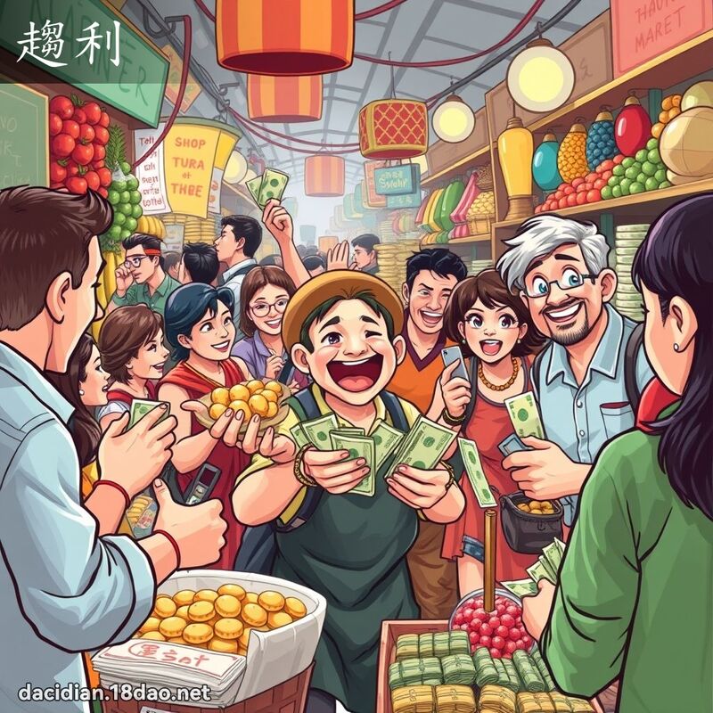 趋利 - 国语大辞典配图