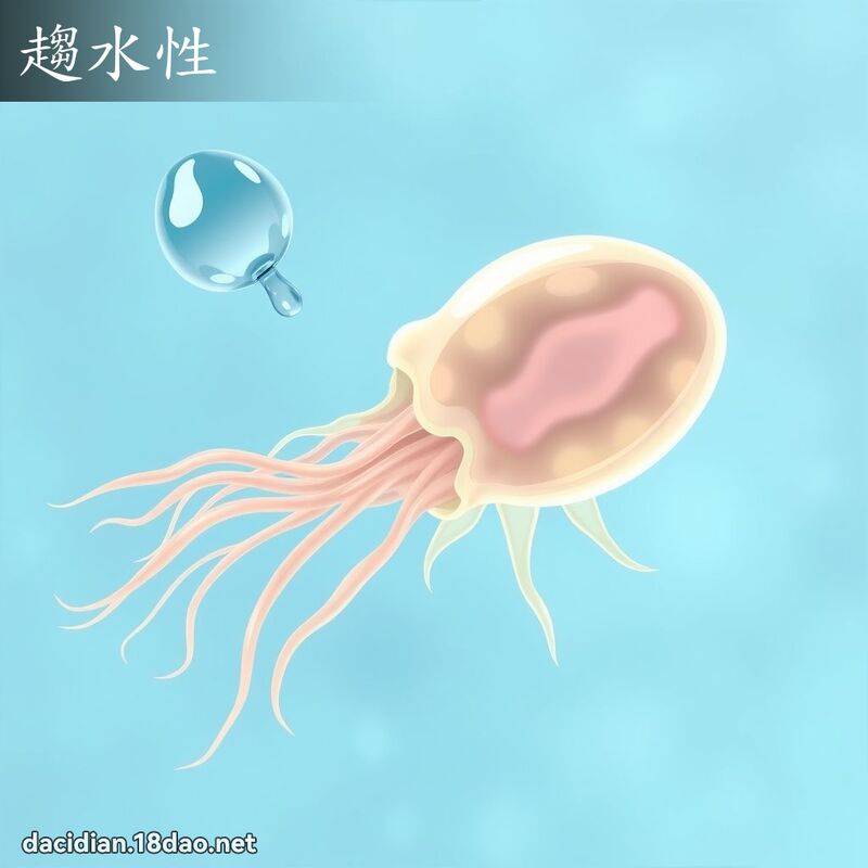 趨水性 - 國語大辭典配圖