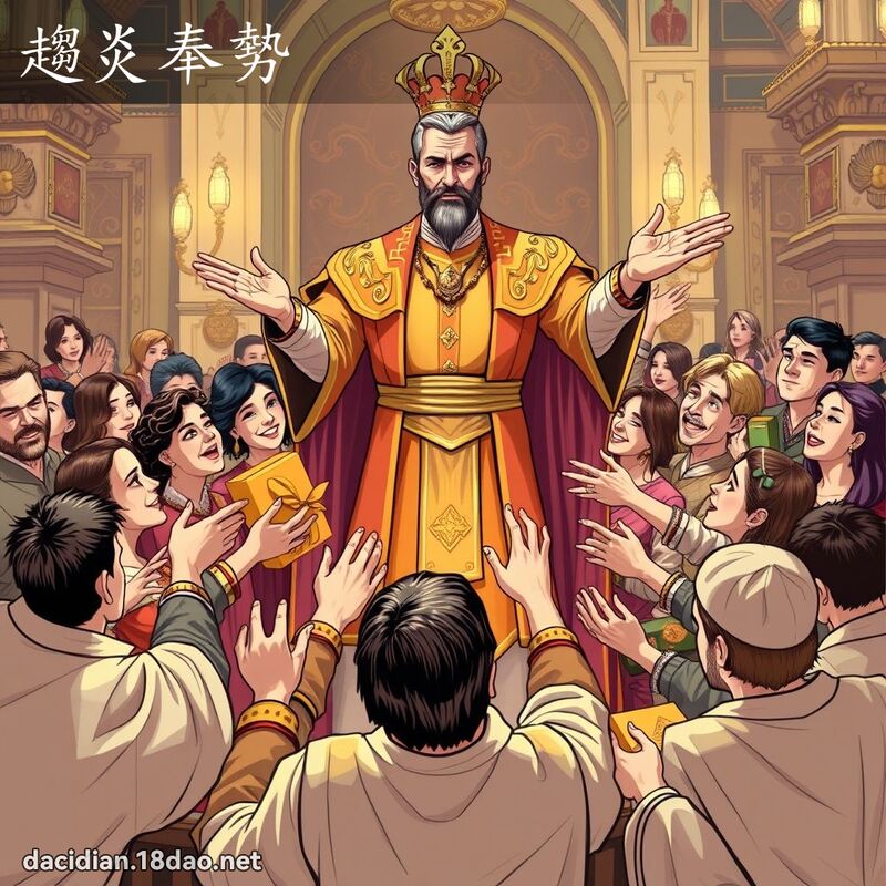 趋炎奉势 - 国语大辞典配图