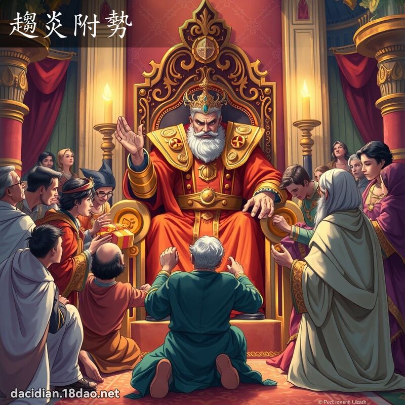 趨炎附勢 - 國語大辭典配圖