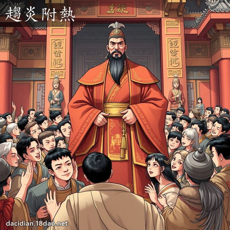 趨炎附熱 - 國語大辭典配圖