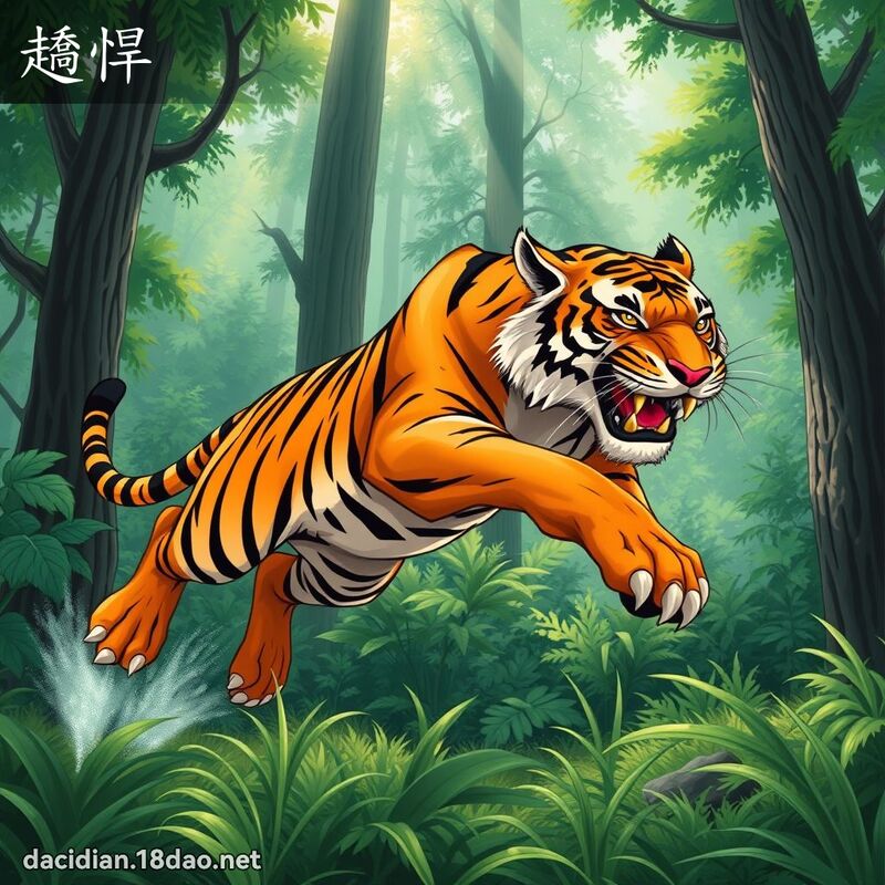 趫悍 - 国语大辞典配图