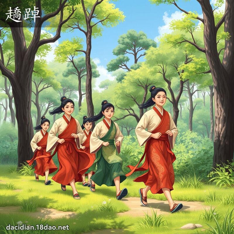 趫踔 - 国语大辞典配图