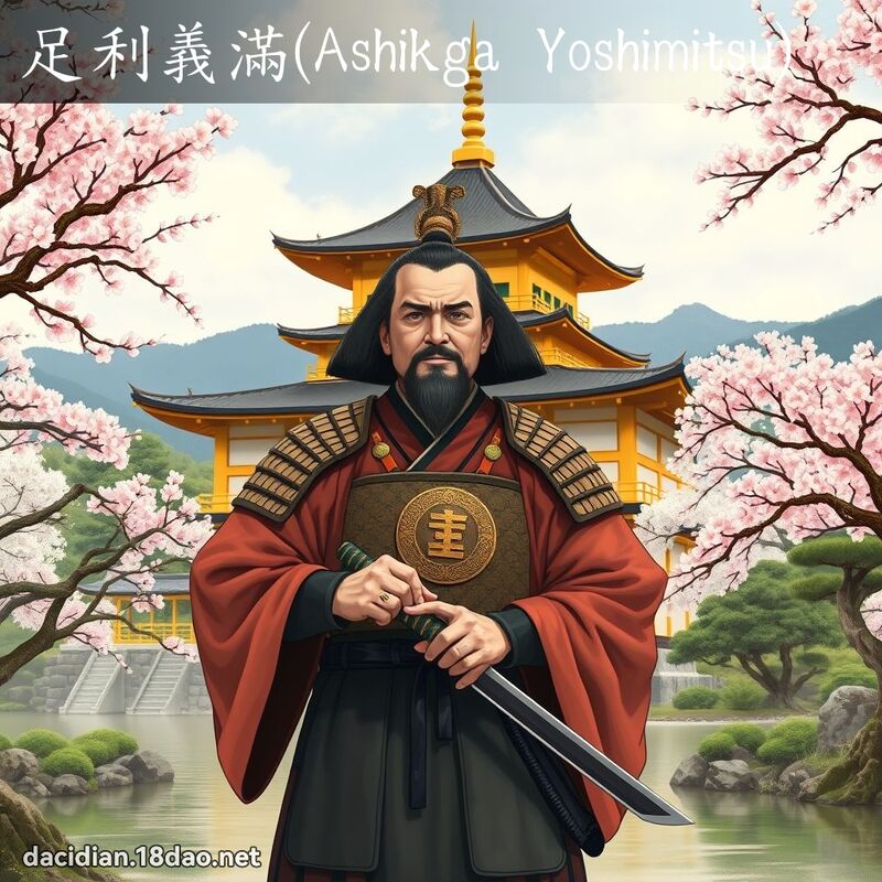 足利義滿(Ashikga Yoshimitsu) - 國語大辭典配圖