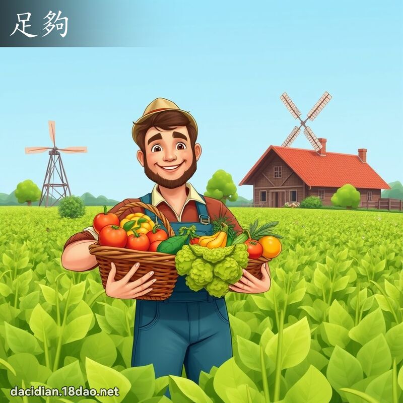 足夠 - 國語大辭典配圖