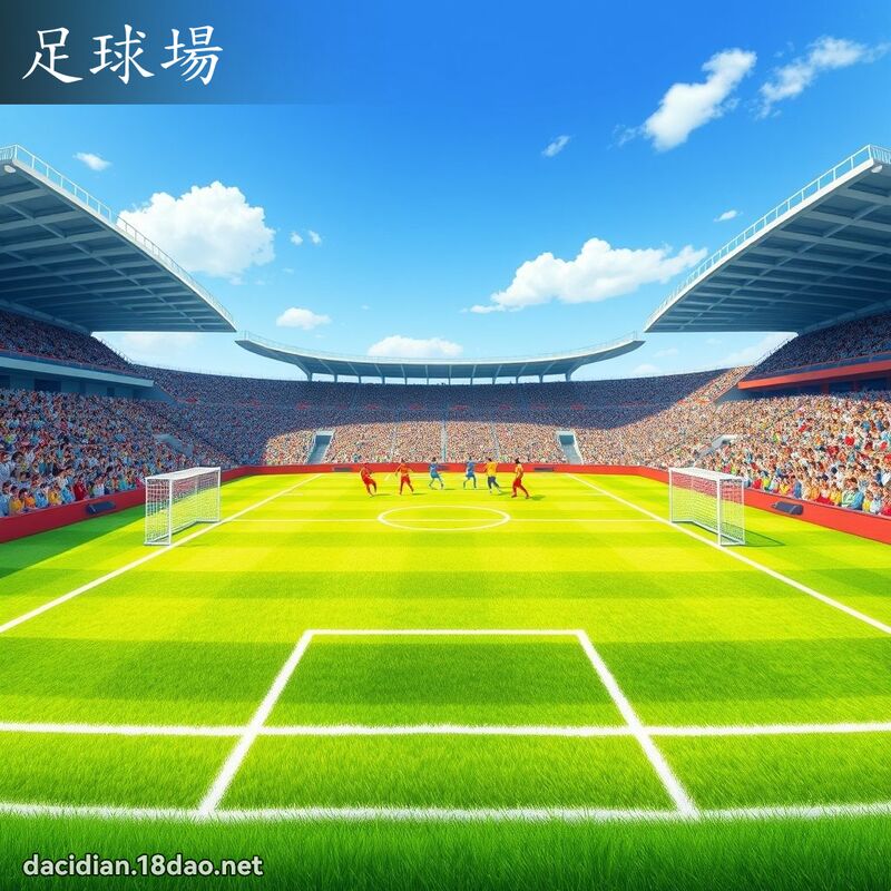 足球场 - 国语大辞典配图