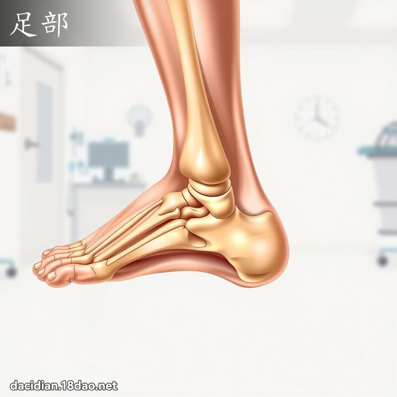 足部 - 國語大辭典配圖