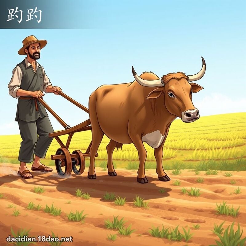 趵趵 - 国语大辞典配图