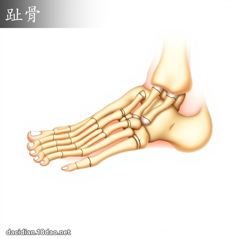 趾骨 - 國語大辭典配圖