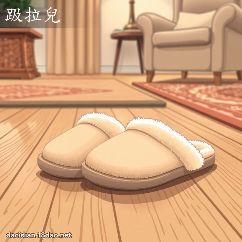 趿拉兒 - 國語大辭典配圖