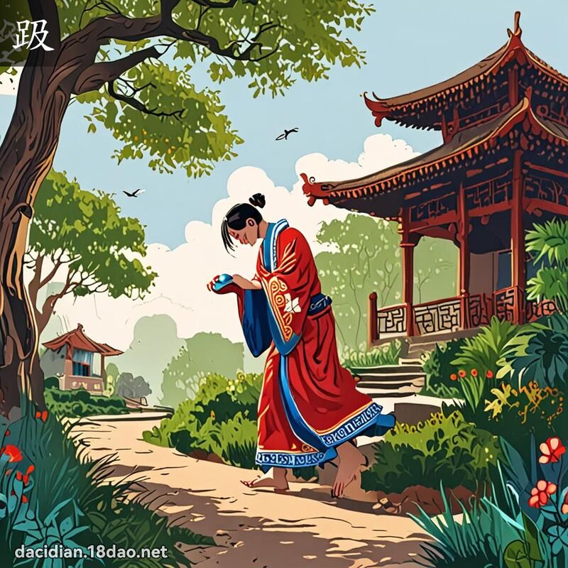 汉字: 趿 (多音字)