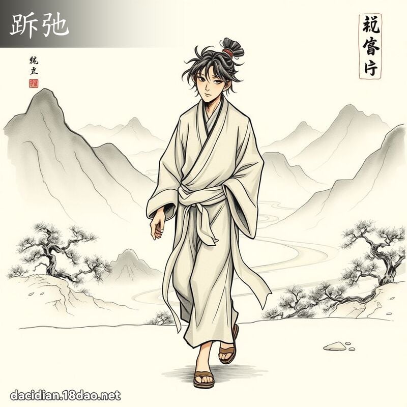 跅弛 - 國語大辭典配圖