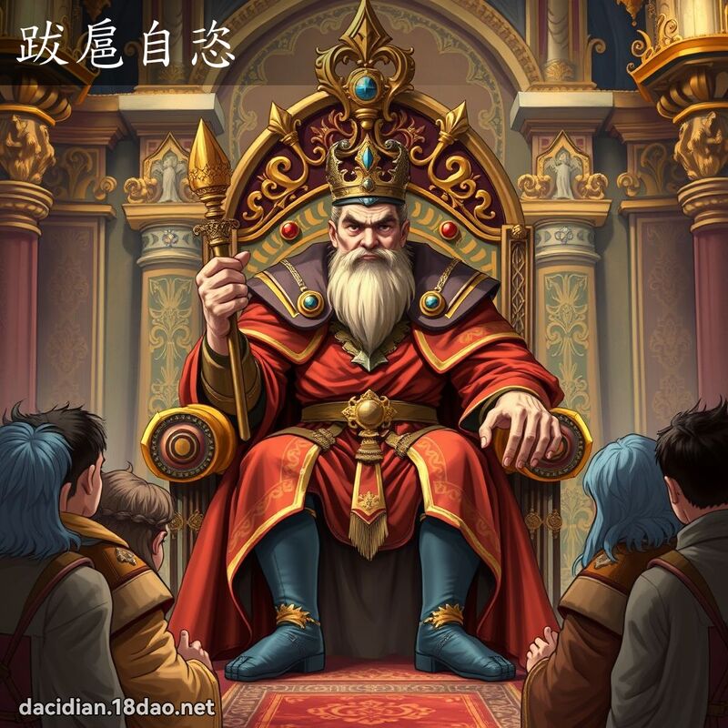 跋扈自恣 - 国语大辞典配图