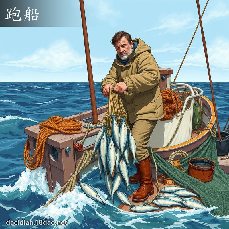 跑船 - 國語大辭典配圖