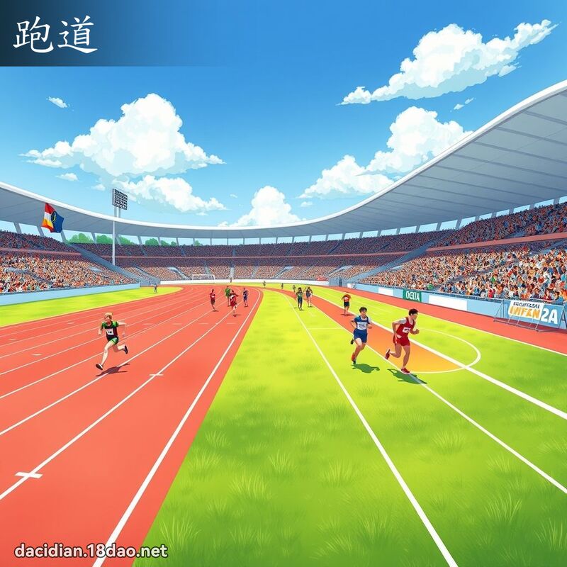 跑道 - 國語大辭典配圖