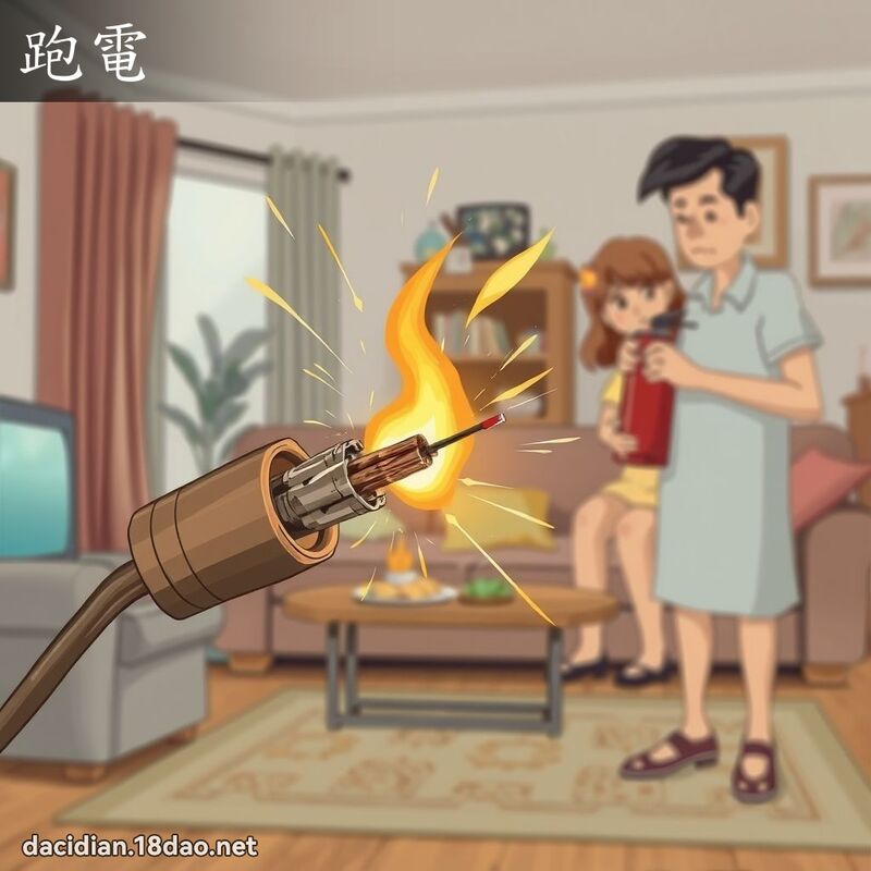 跑电 - 国语大辞典配图