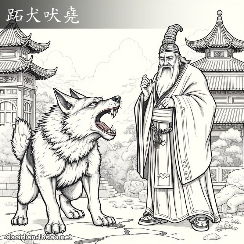 跖犬吠堯 - 國語大辭典配圖