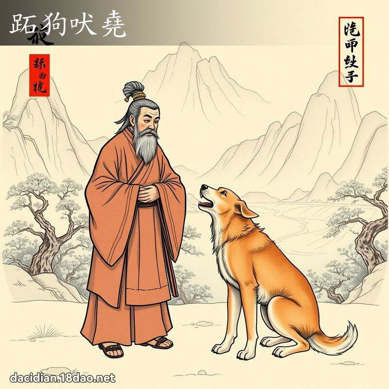 跖狗吠堯 - 國語大辭典配圖