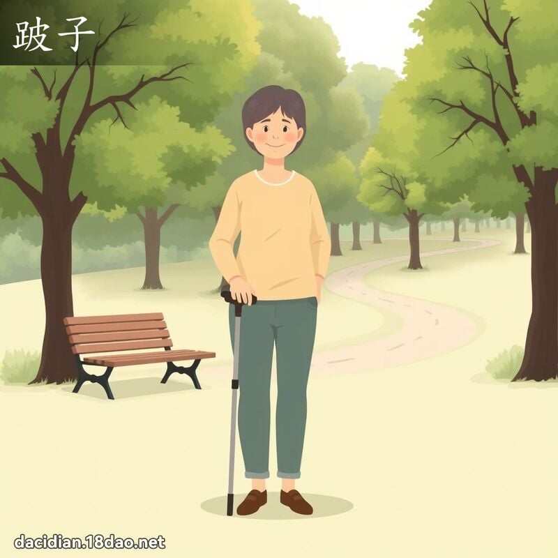 跛子 - 國語大辭典配圖