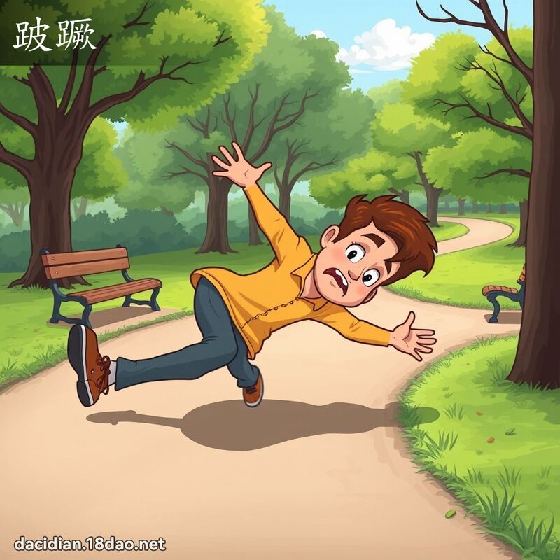 跛蹶 - 国语大辞典配图