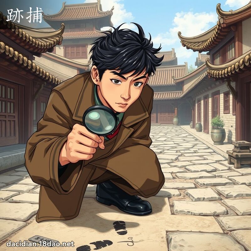 跡捕 - 国语大辞典配图