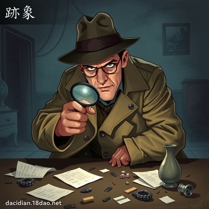 跡象 - 国语大辞典配图