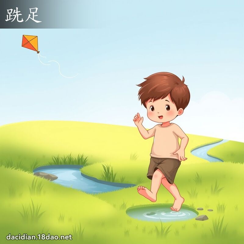 跣足 - 国语大辞典配图