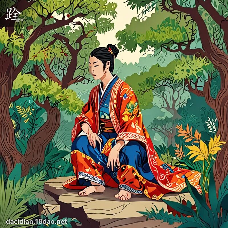 跧 - 國語大辭典配圖