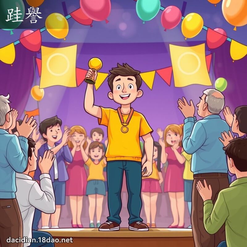跬誉 - 国语大辞典配图