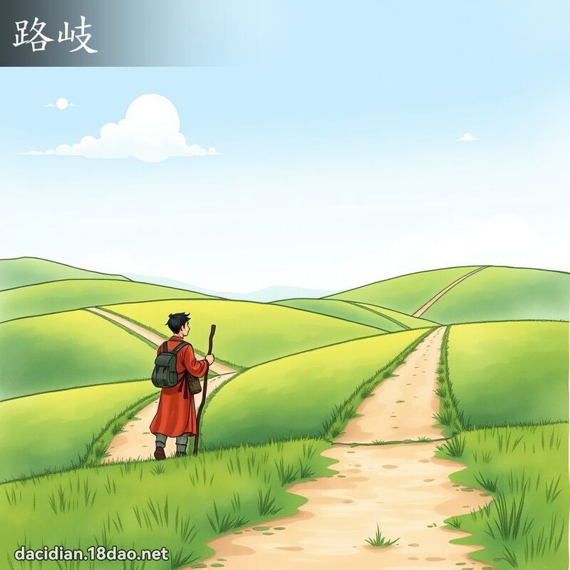 路岐 - 國語大辭典配圖
