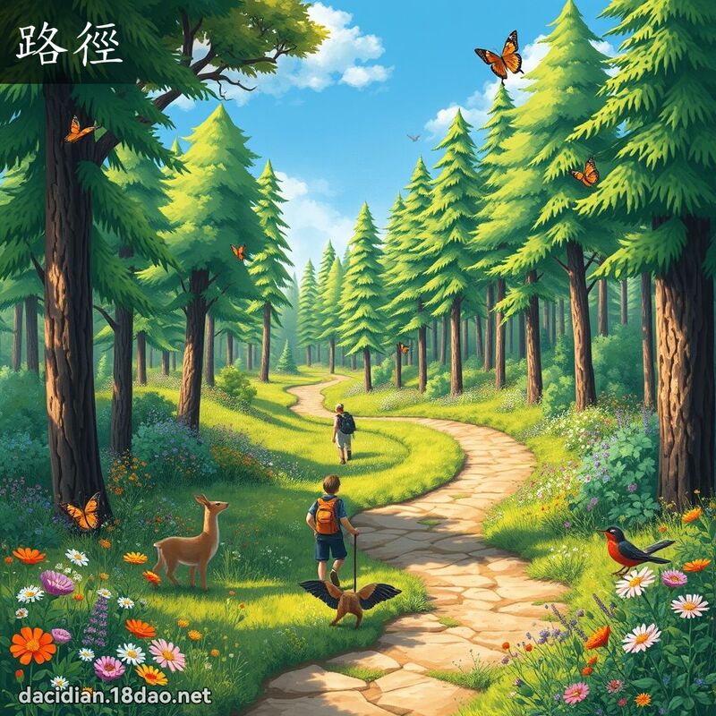 路径 - 国语大辞典配图